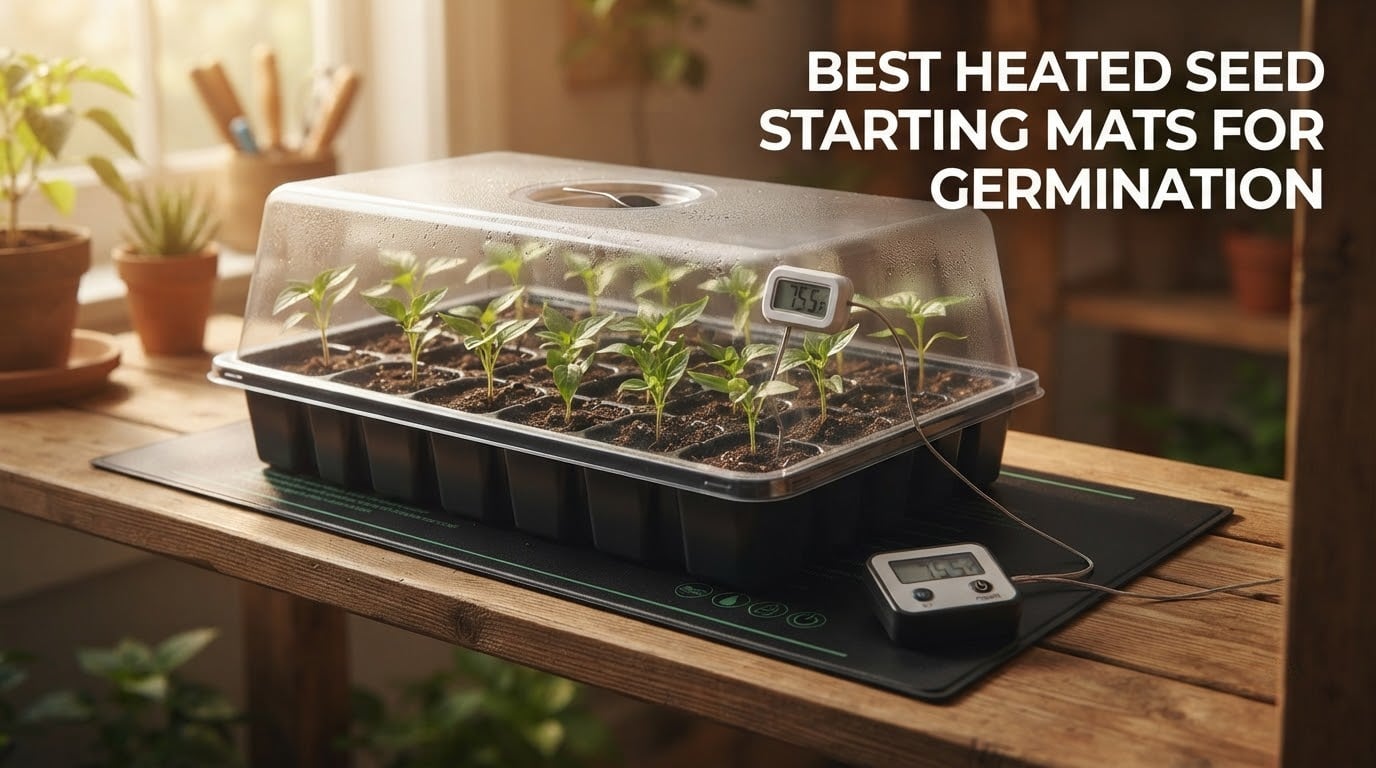best heated seed starting mats for germination