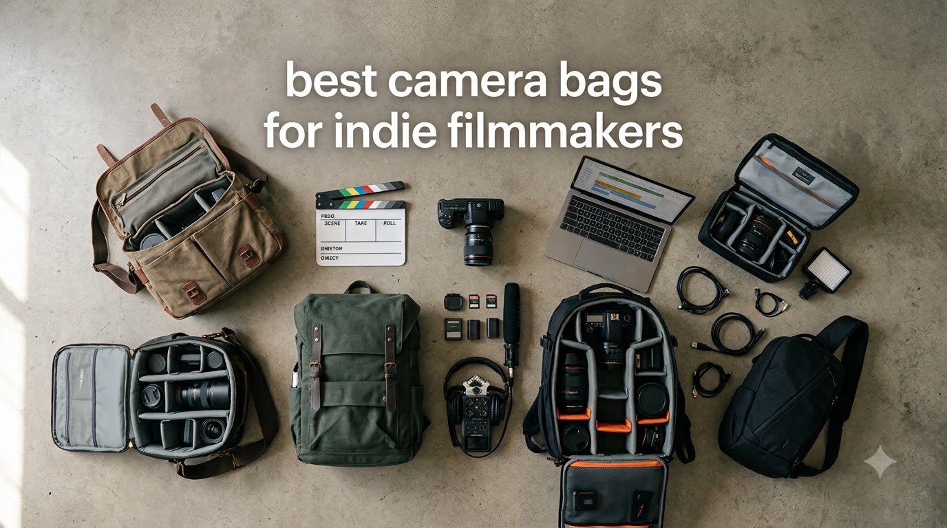 best camera bags for indie filmmakers