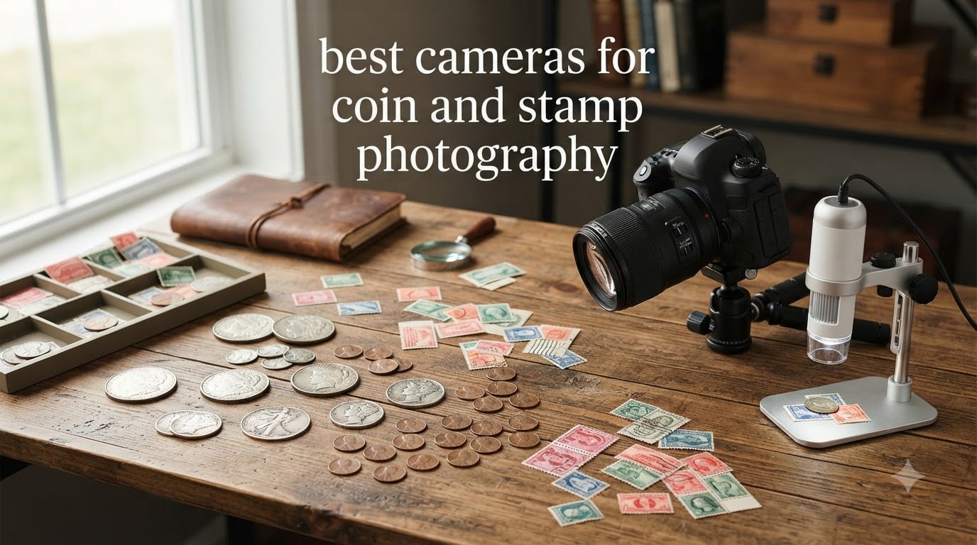 best cameras for coin and stamp photography