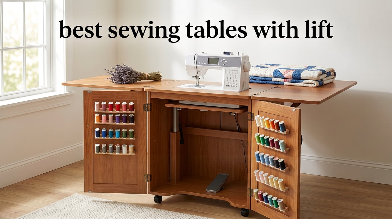 best sewing tables with lift