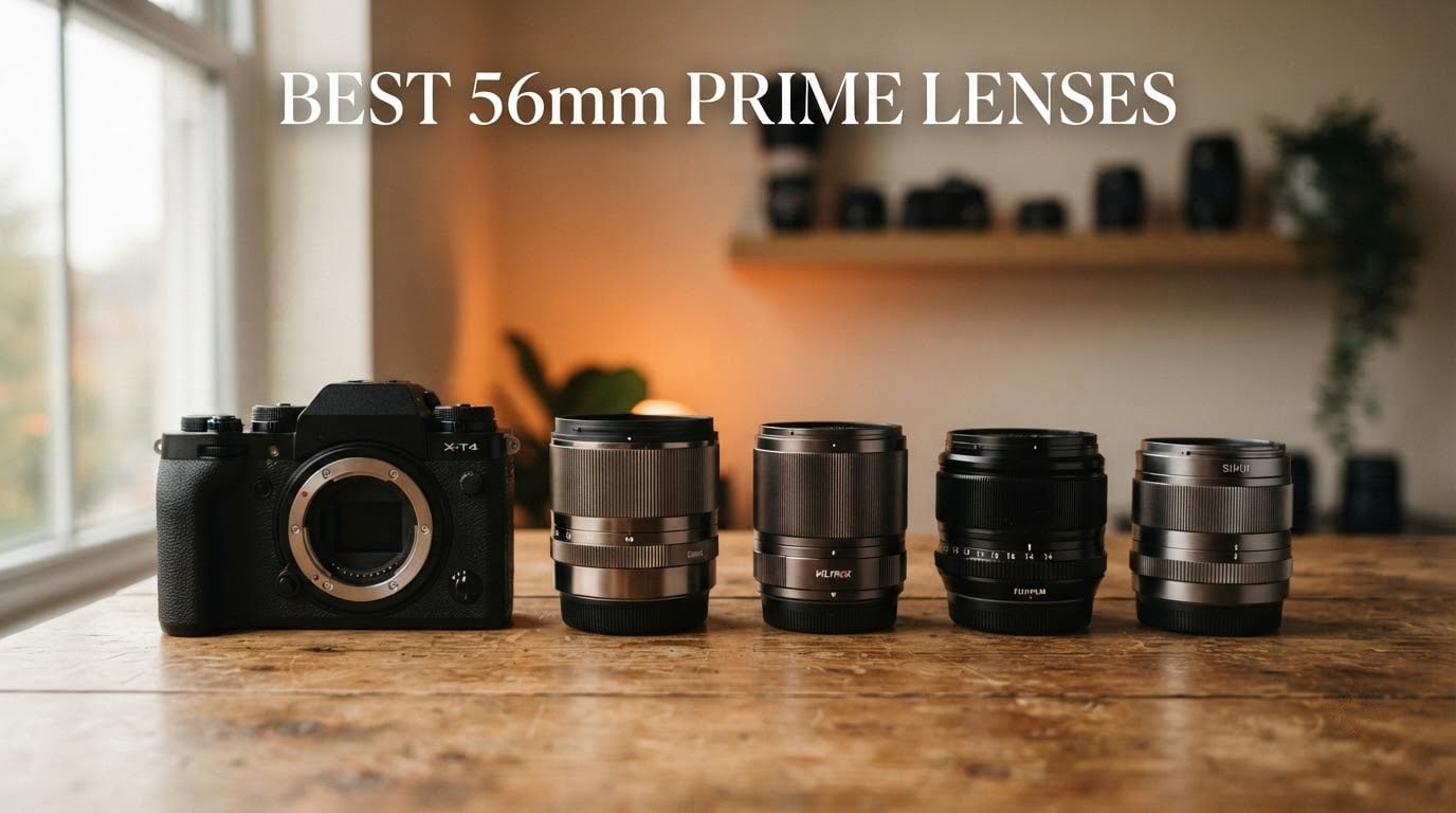 best 56mm prime lenses