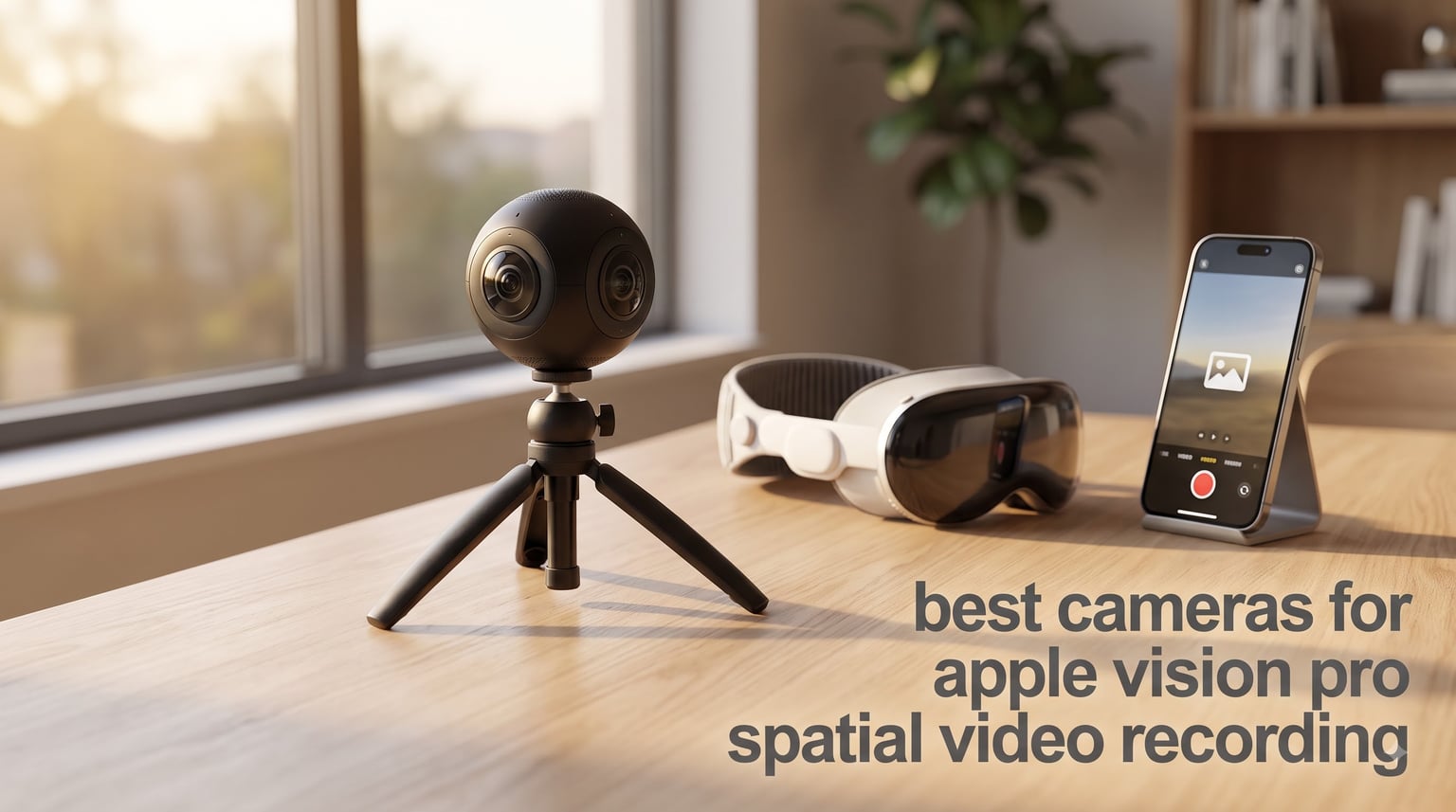 best cameras for apple vision pro spatial video recording