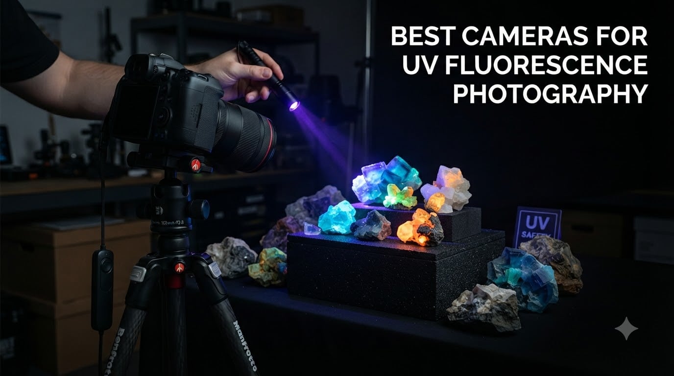 best cameras for uv fluorescence photography