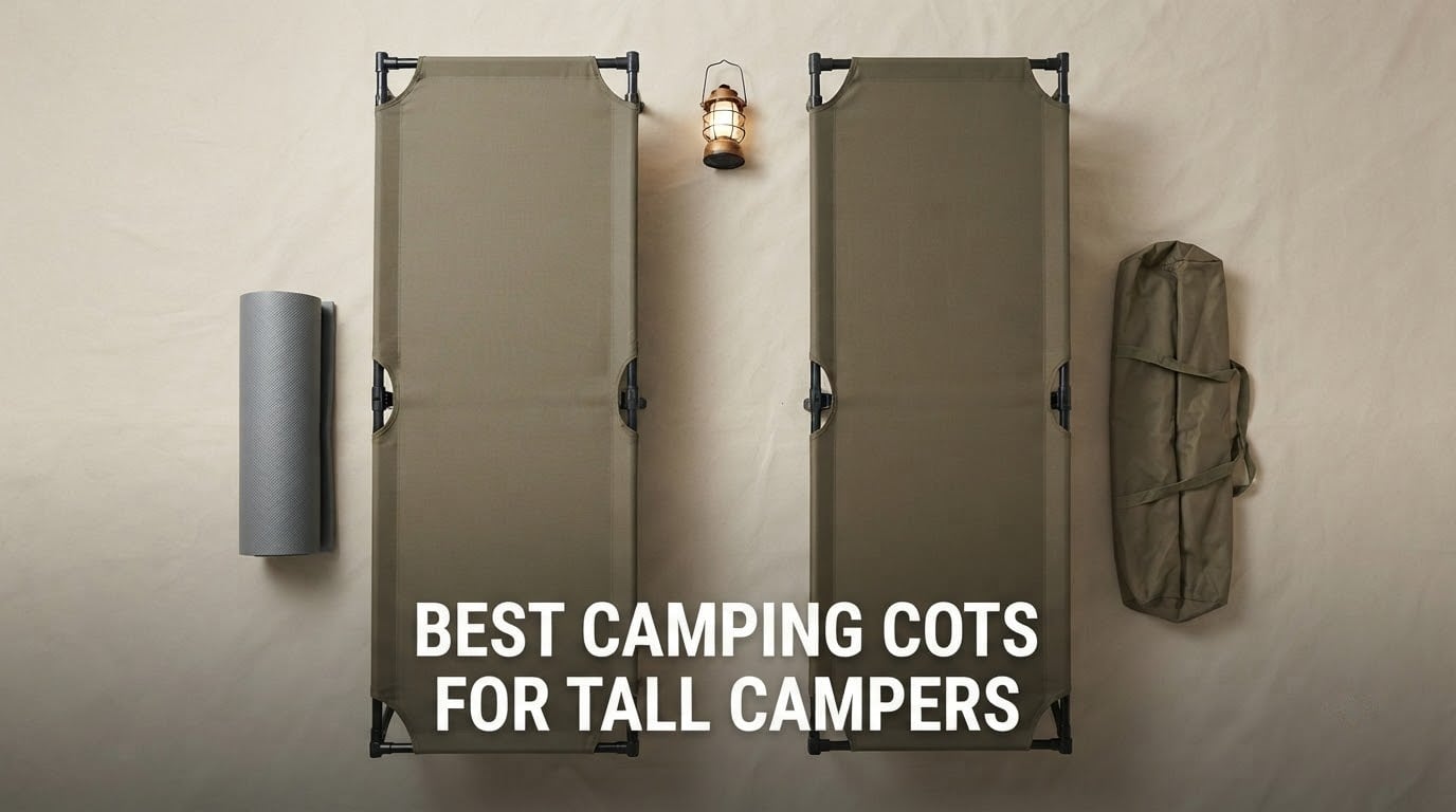 best camping cots for tall campers