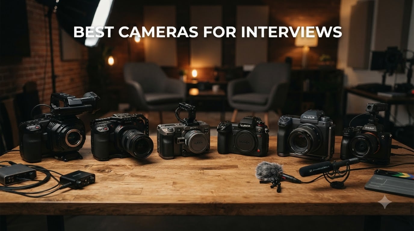 best cameras for interviews