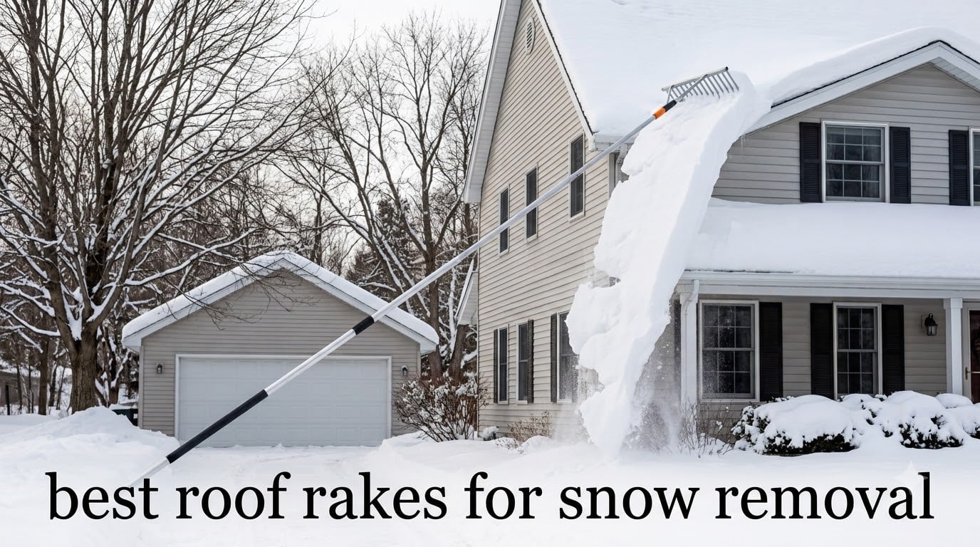 best roof rakes for snow removal