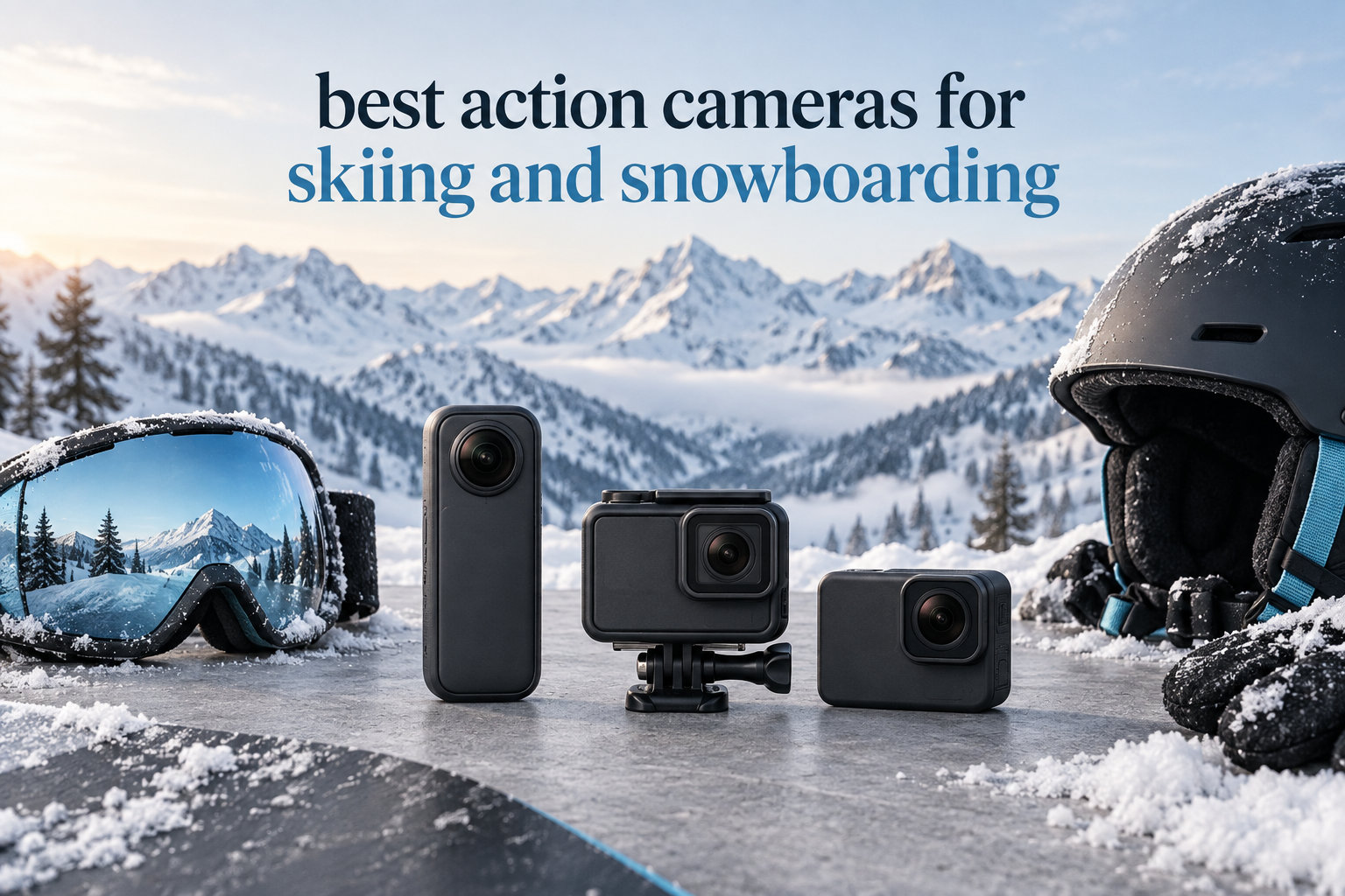 best action cameras for skiing and snowboarding