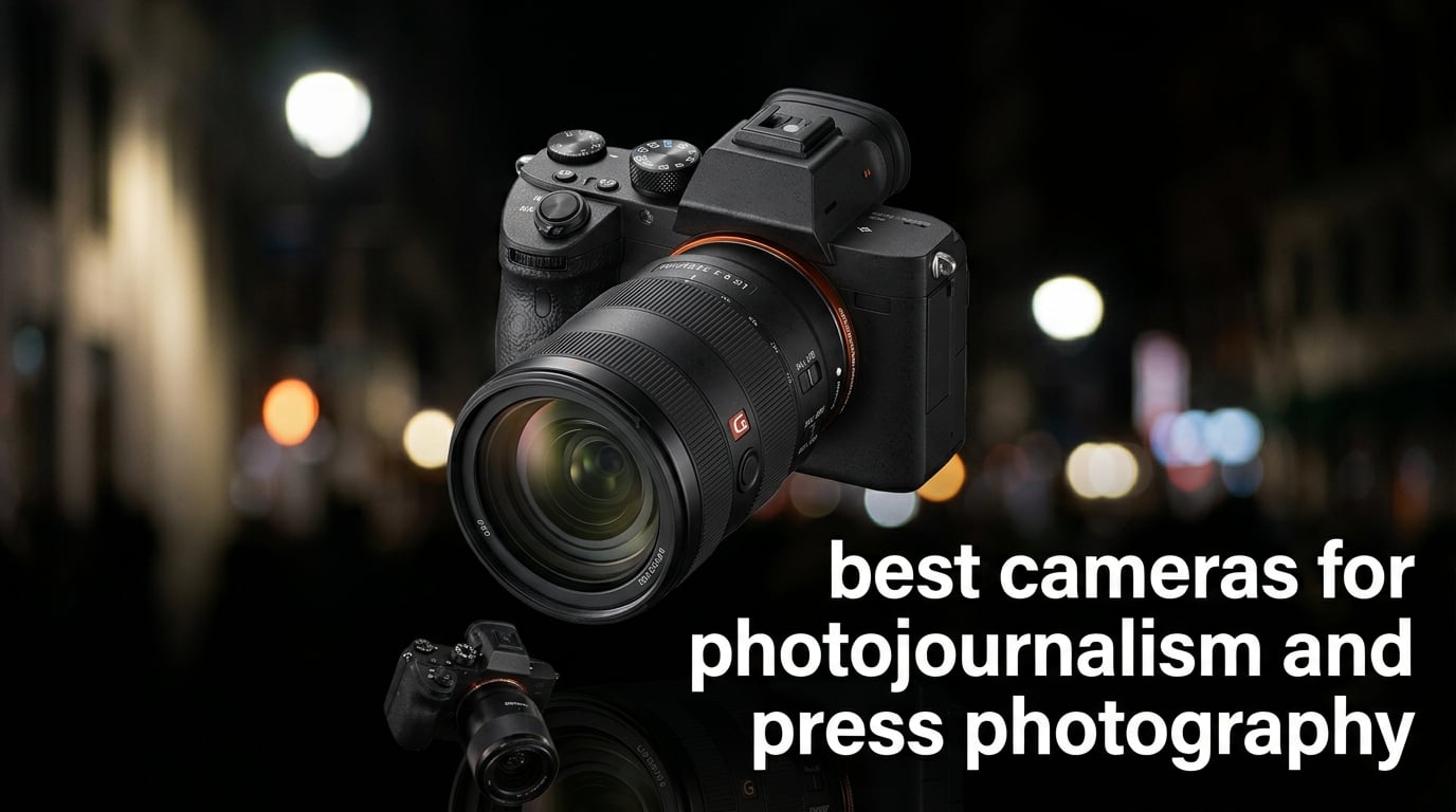 best cameras for photojournalism and press photography