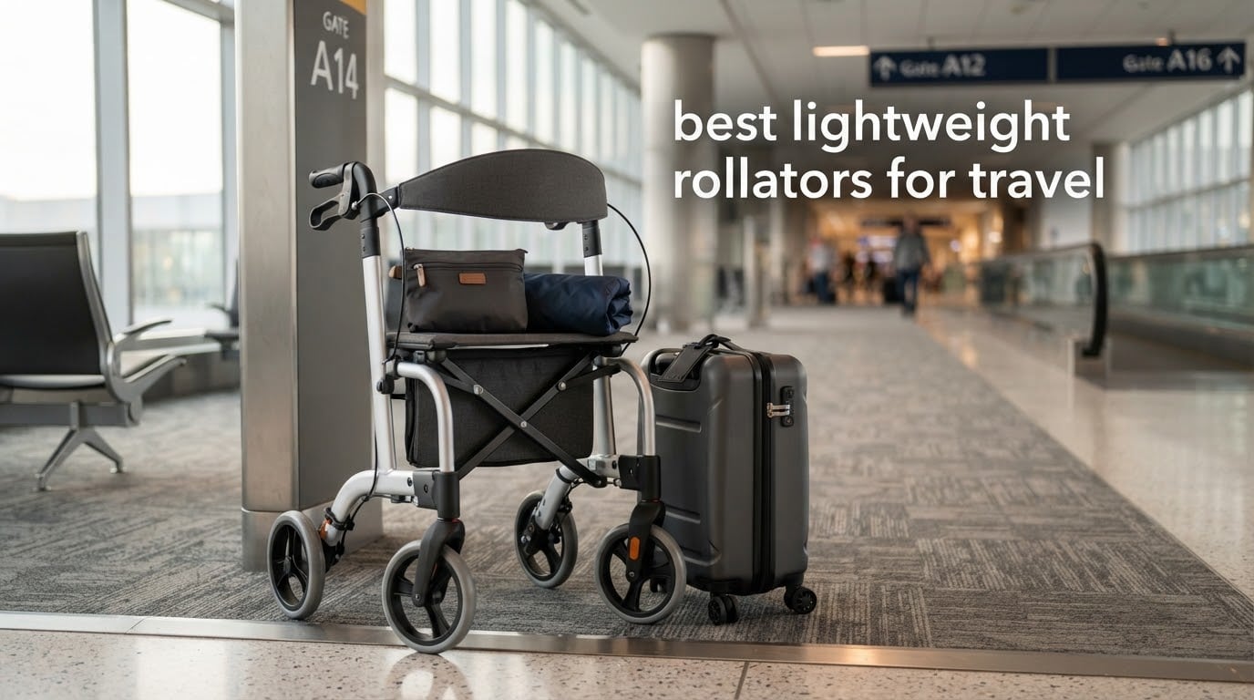 best lightweight rollators for travel