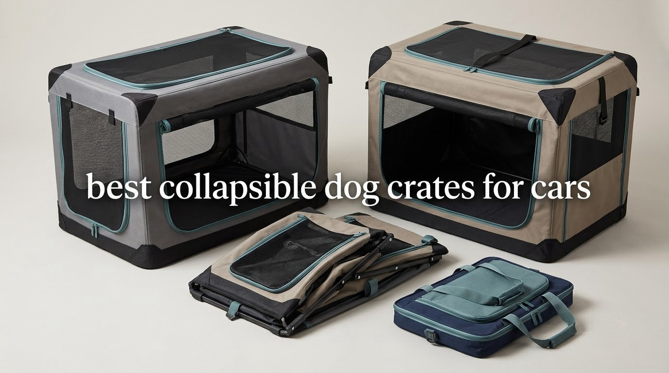 best collapsible dog crates for cars