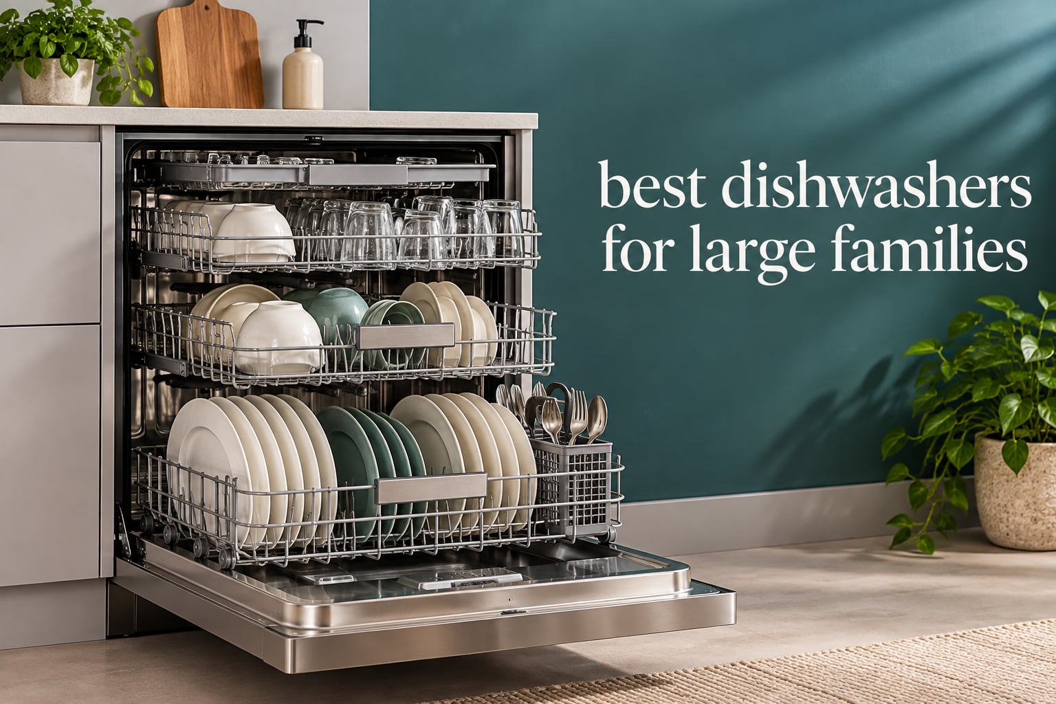 best dishwashers for large families