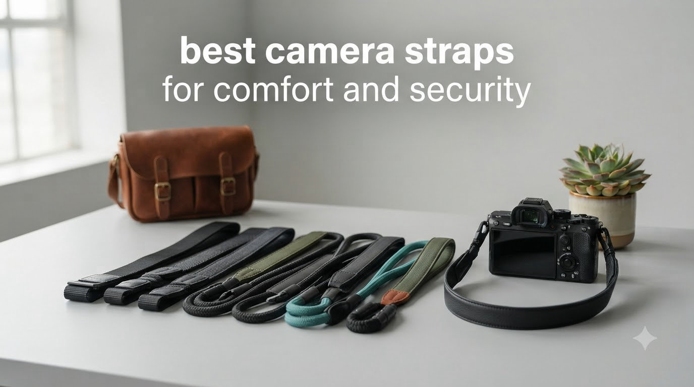 best camera straps for comfort and security
