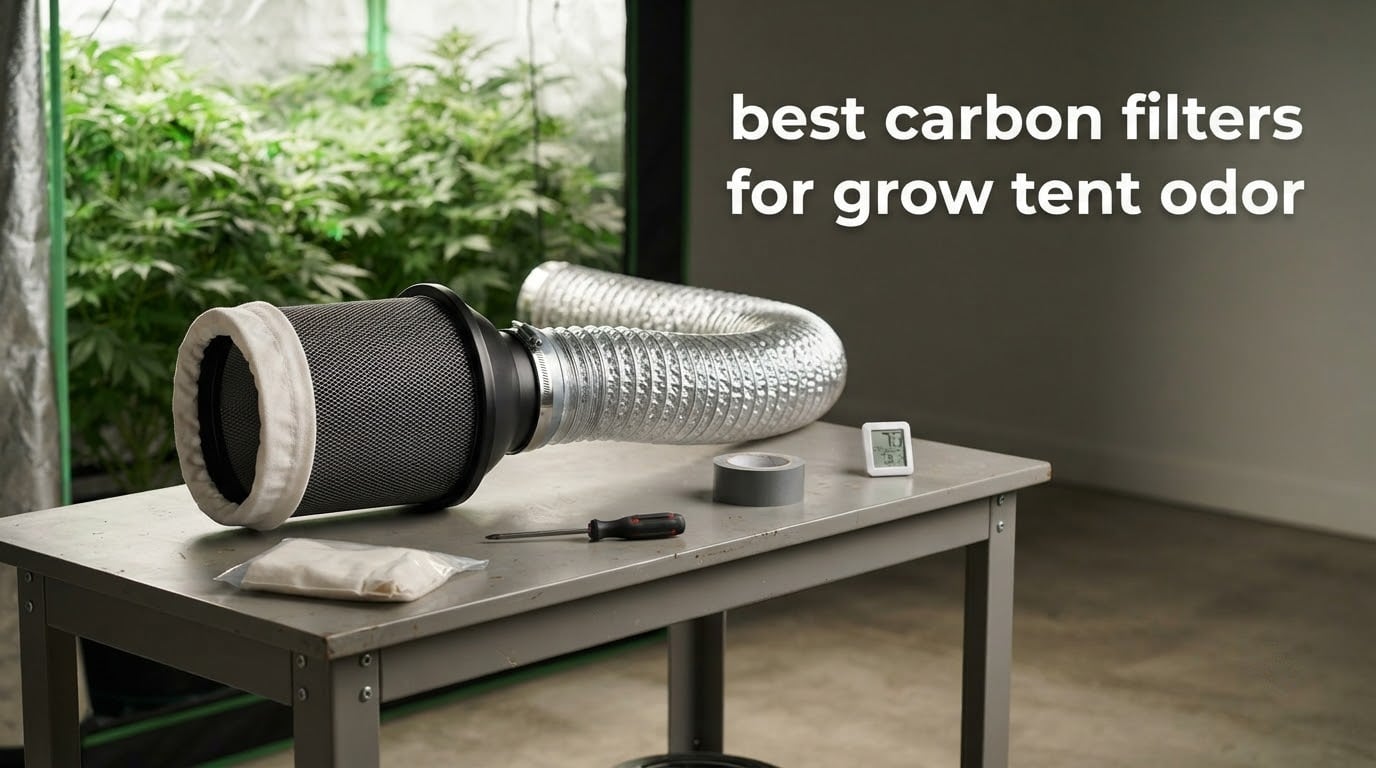 best carbon filters for grow tent odor