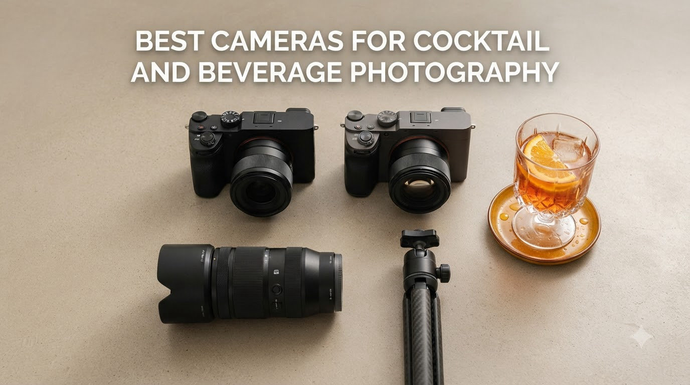 best cameras for cocktail and beverage photography
