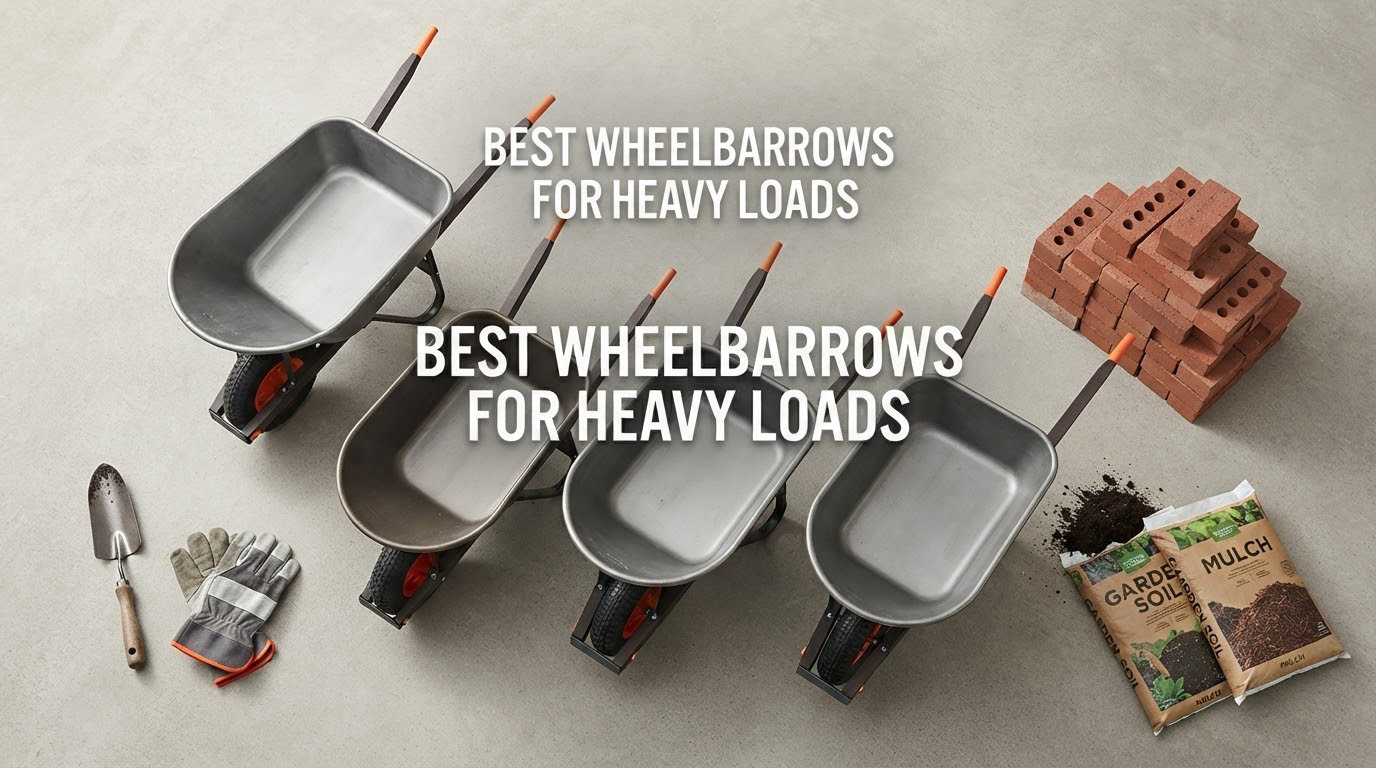 best wheelbarrows for heavy loads