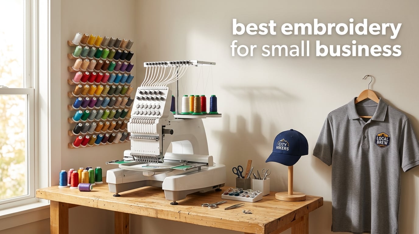 best embroidery machines for small business