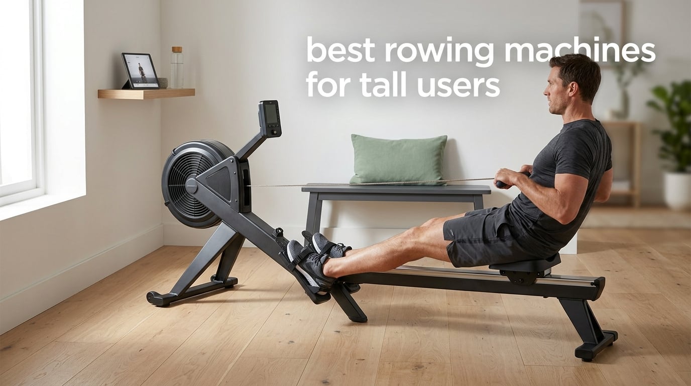 best rowing machines for tall users