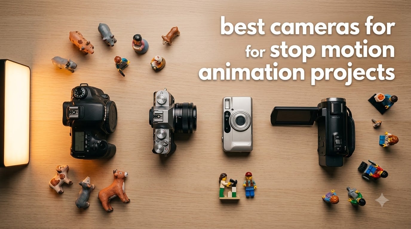 best cameras for stop motion animation projects
