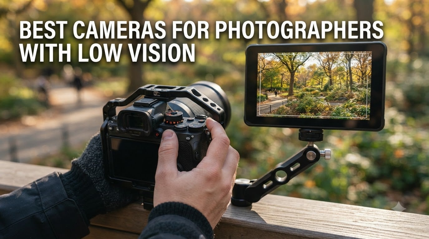 best cameras for photographers with low vision