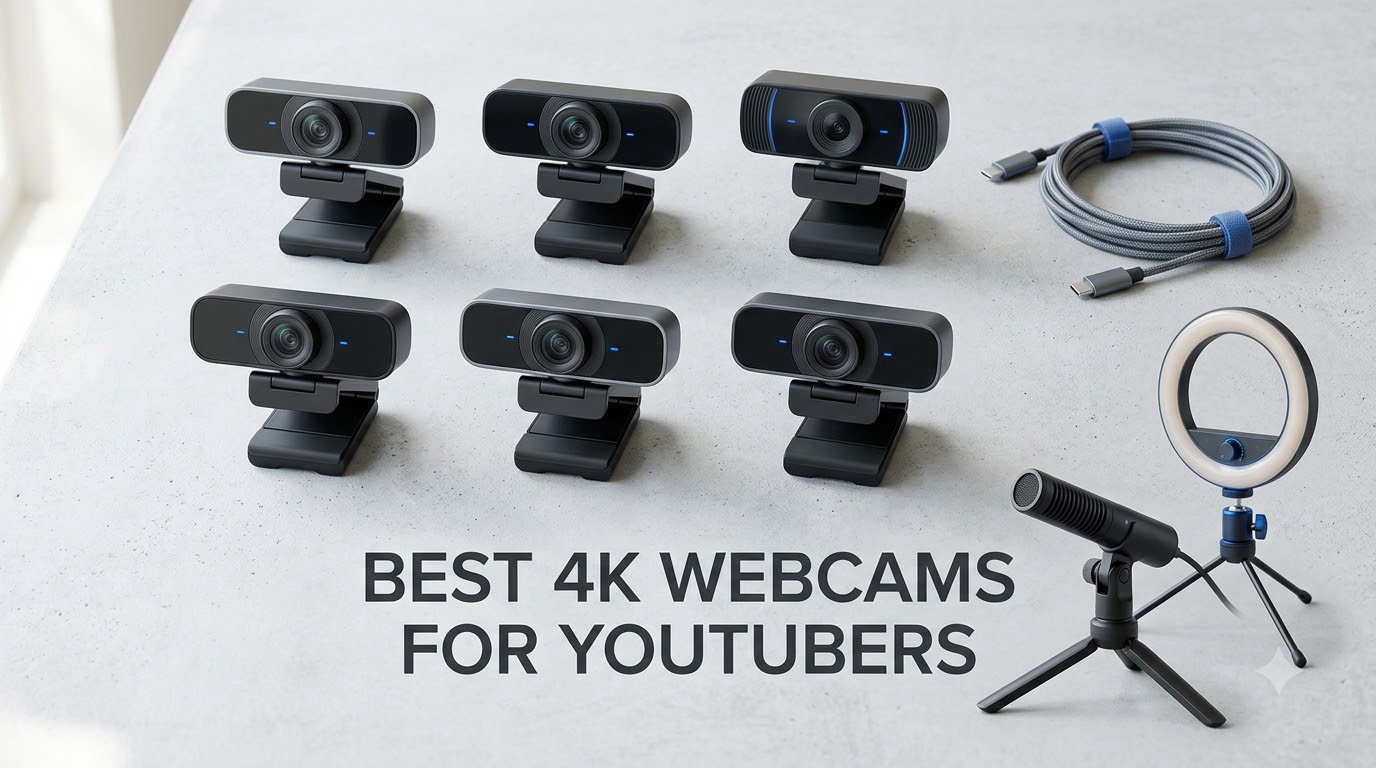 best 4k webcams for youtubers