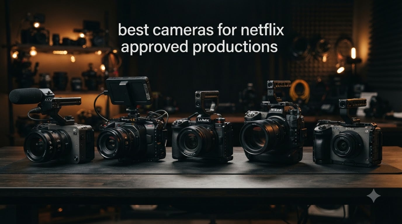 best cameras for netflix approved productions