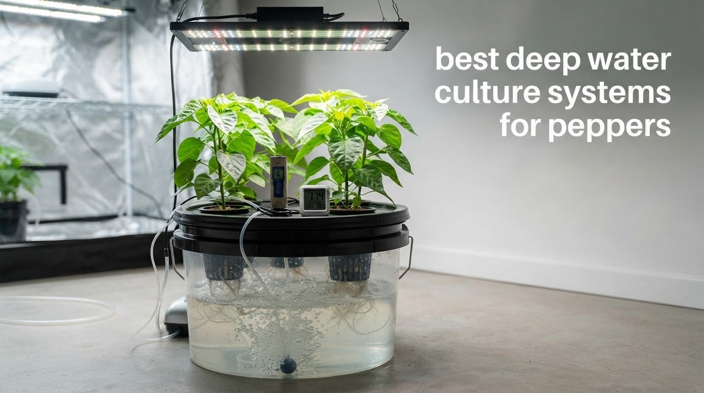 best deep water culture systems for peppers
