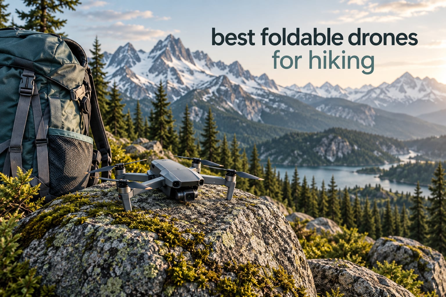 best foldable drones for hiking
