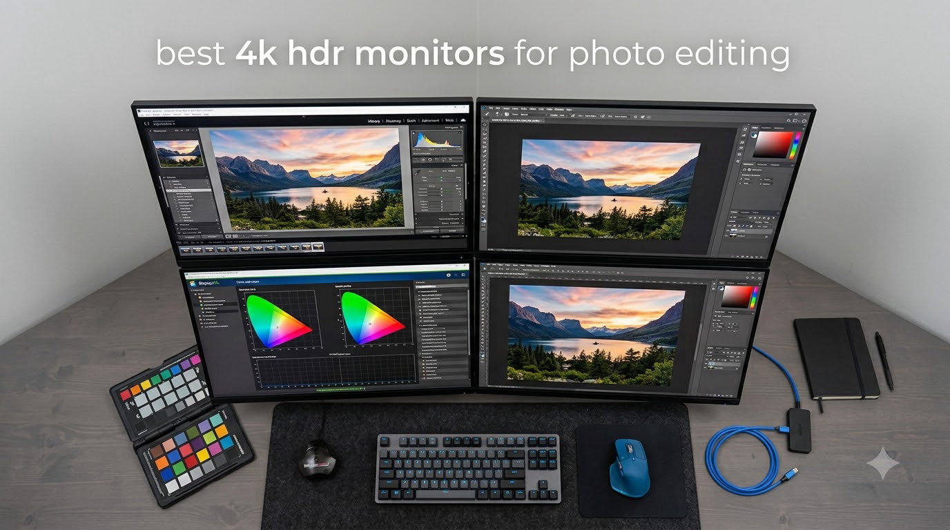best 4k hdr monitors for photo editing