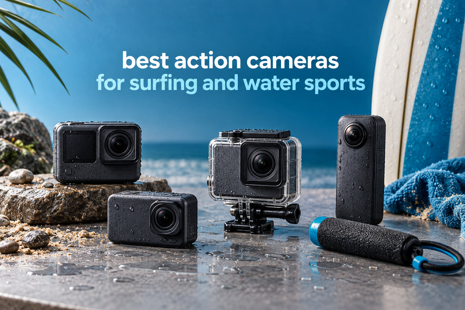 best action cameras for surfing and water sports