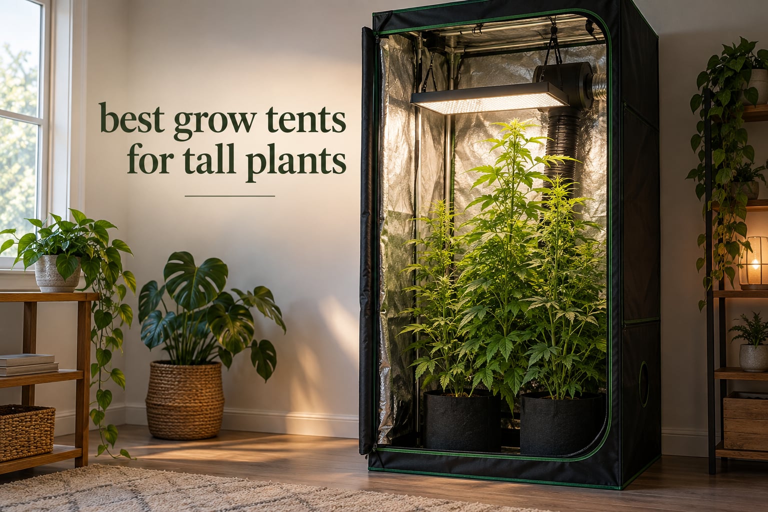 best grow tents for tall plants
