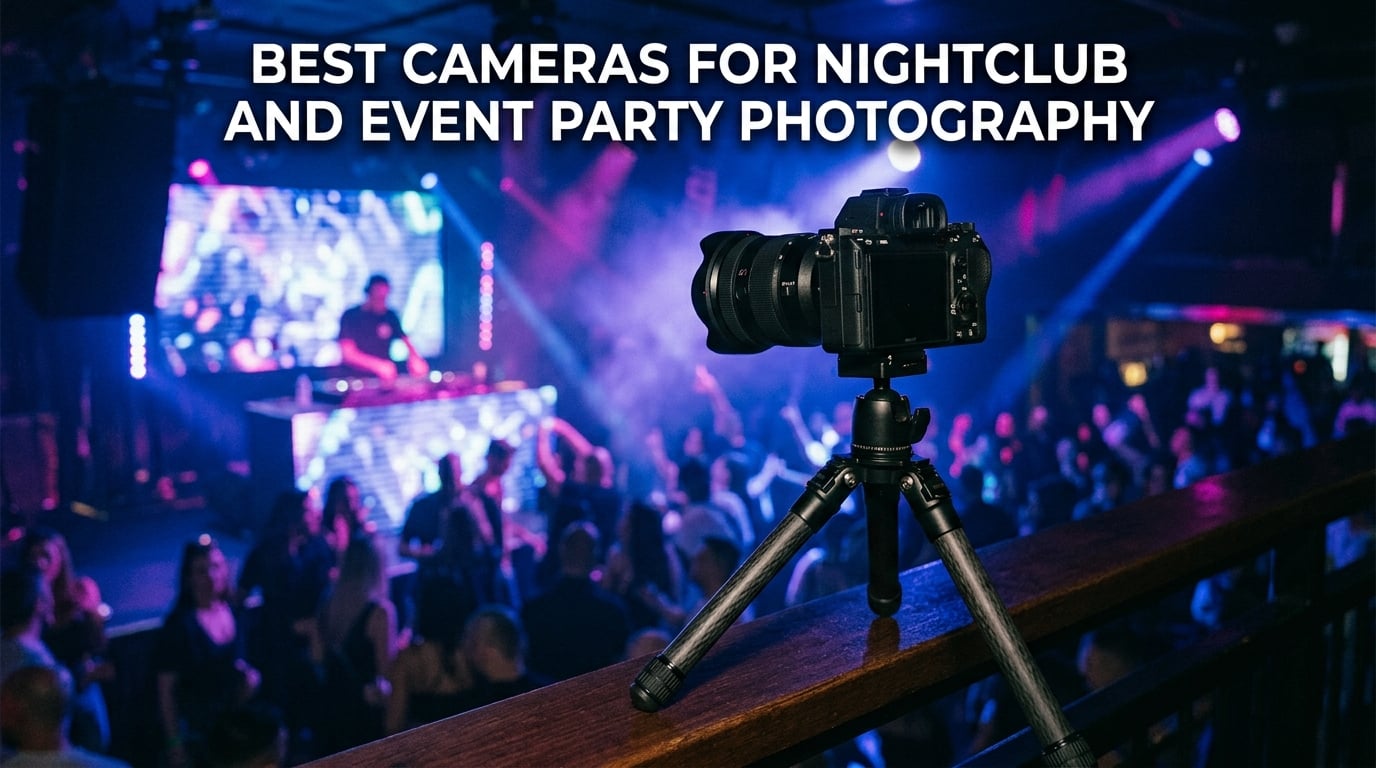 best cameras for nightclub and event party photography
