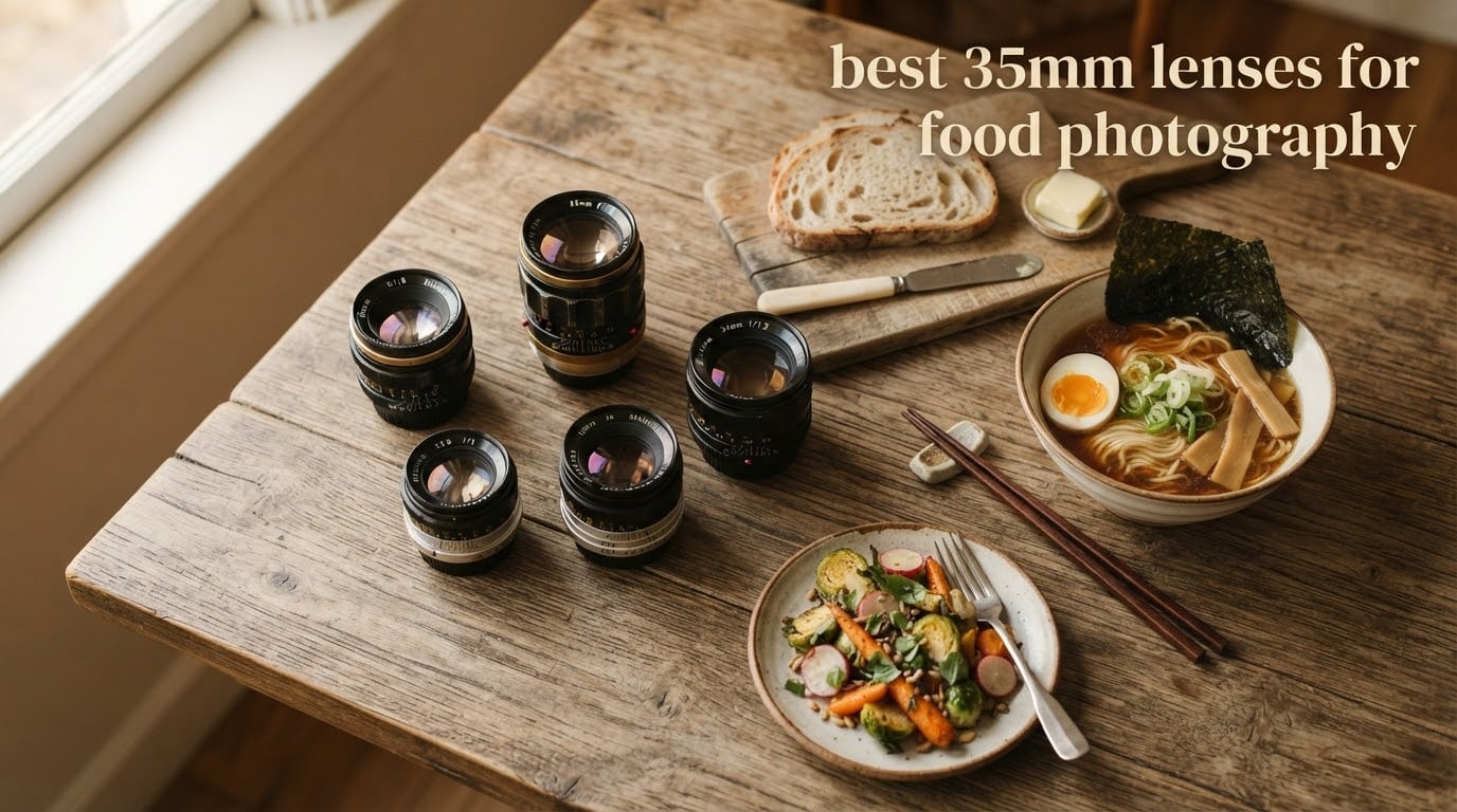 best 35mm lenses for food photography