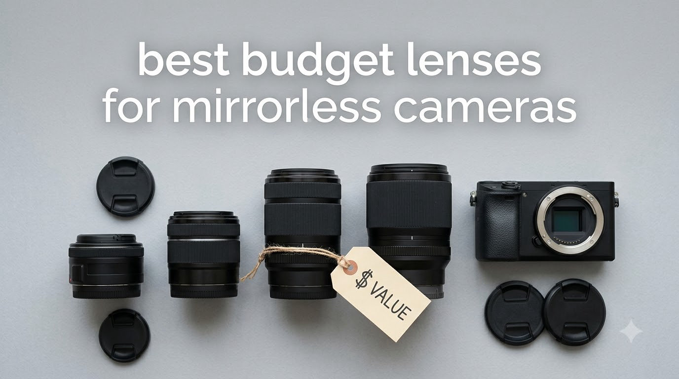 best budget lenses for mirrorless cameras
