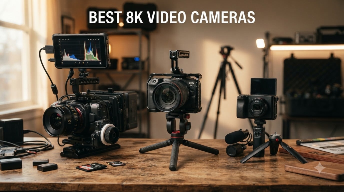 best 8k video cameras