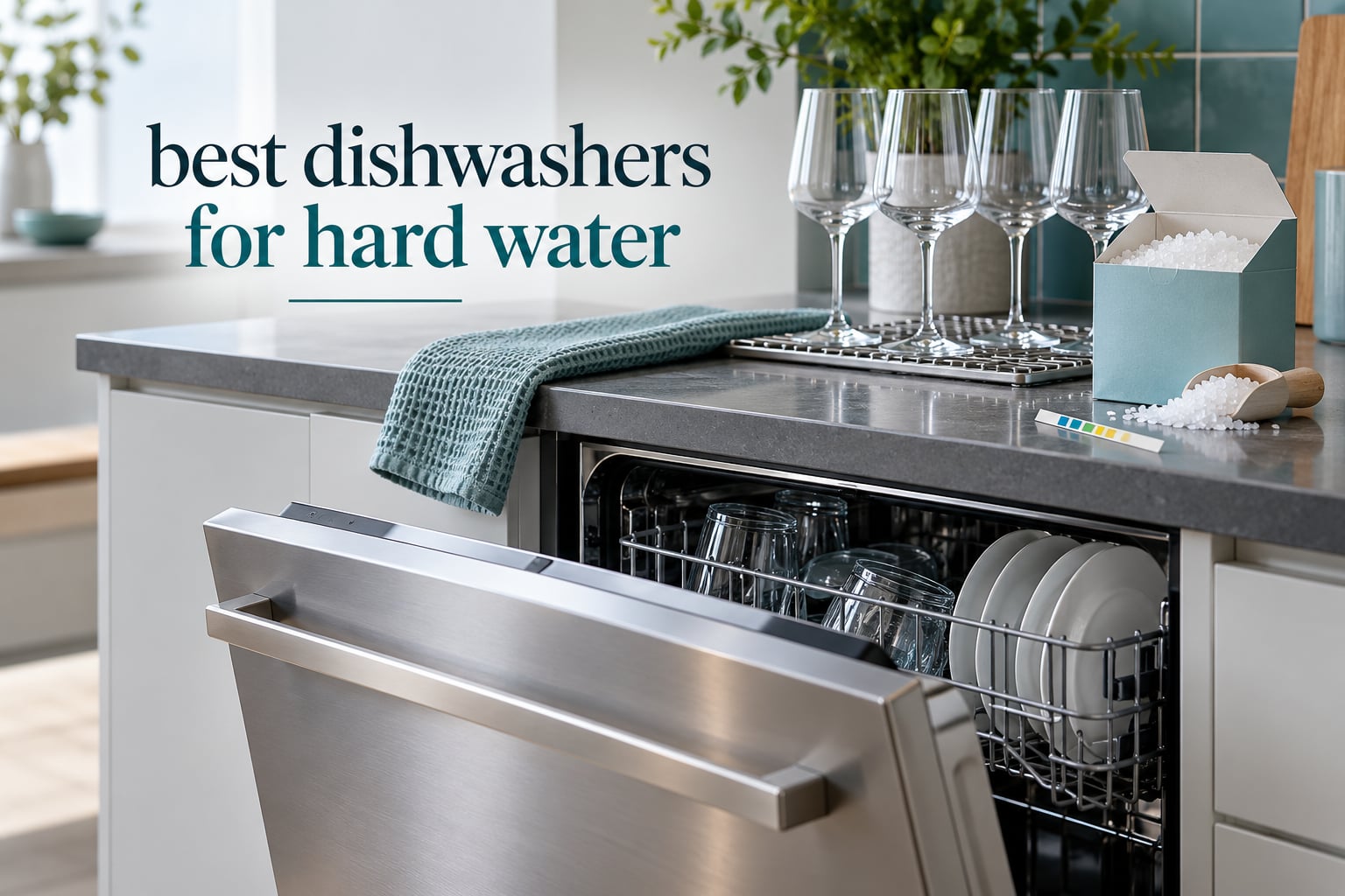 best dishwashers for hard water
