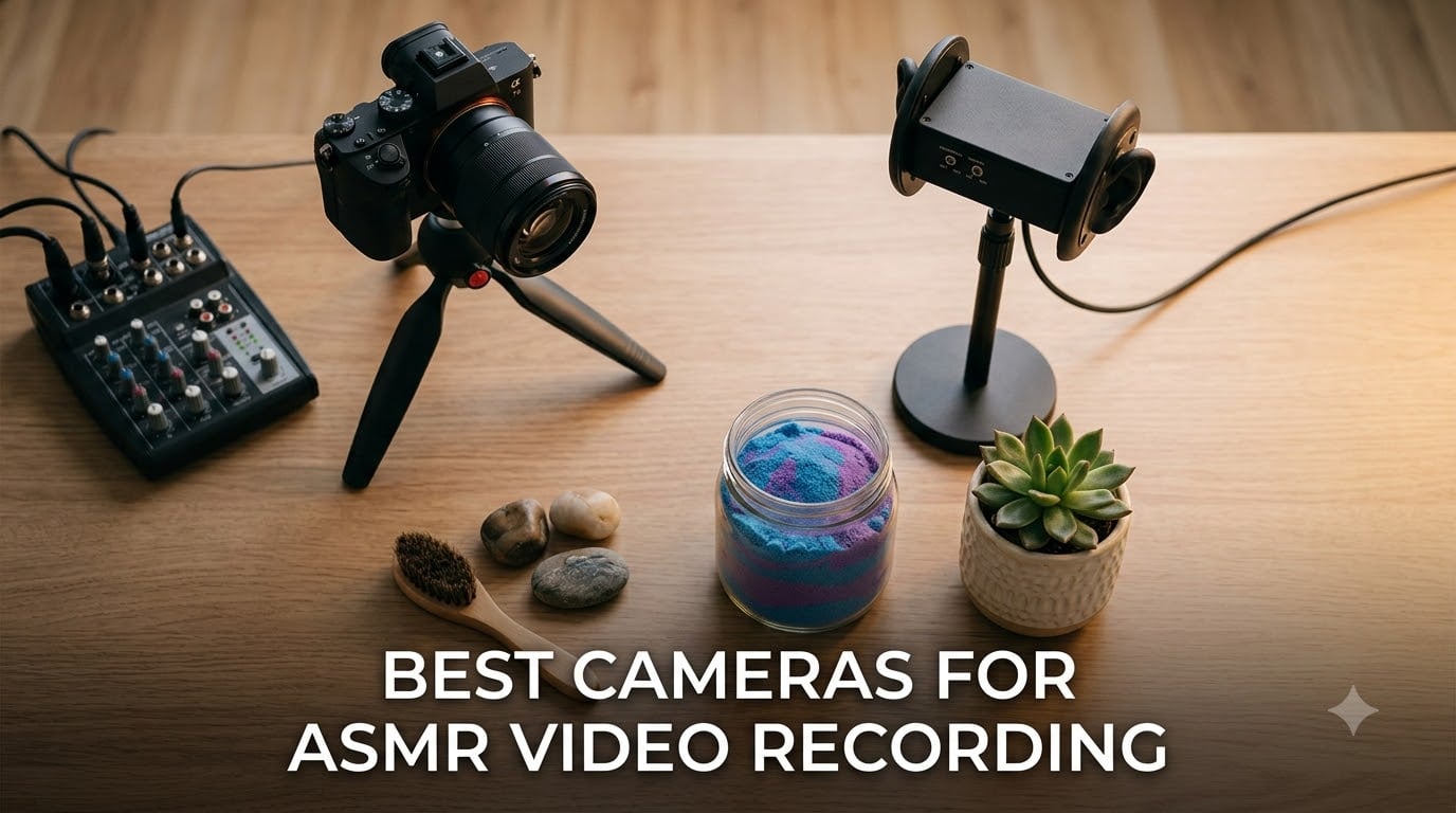 best cameras for asmr video recording