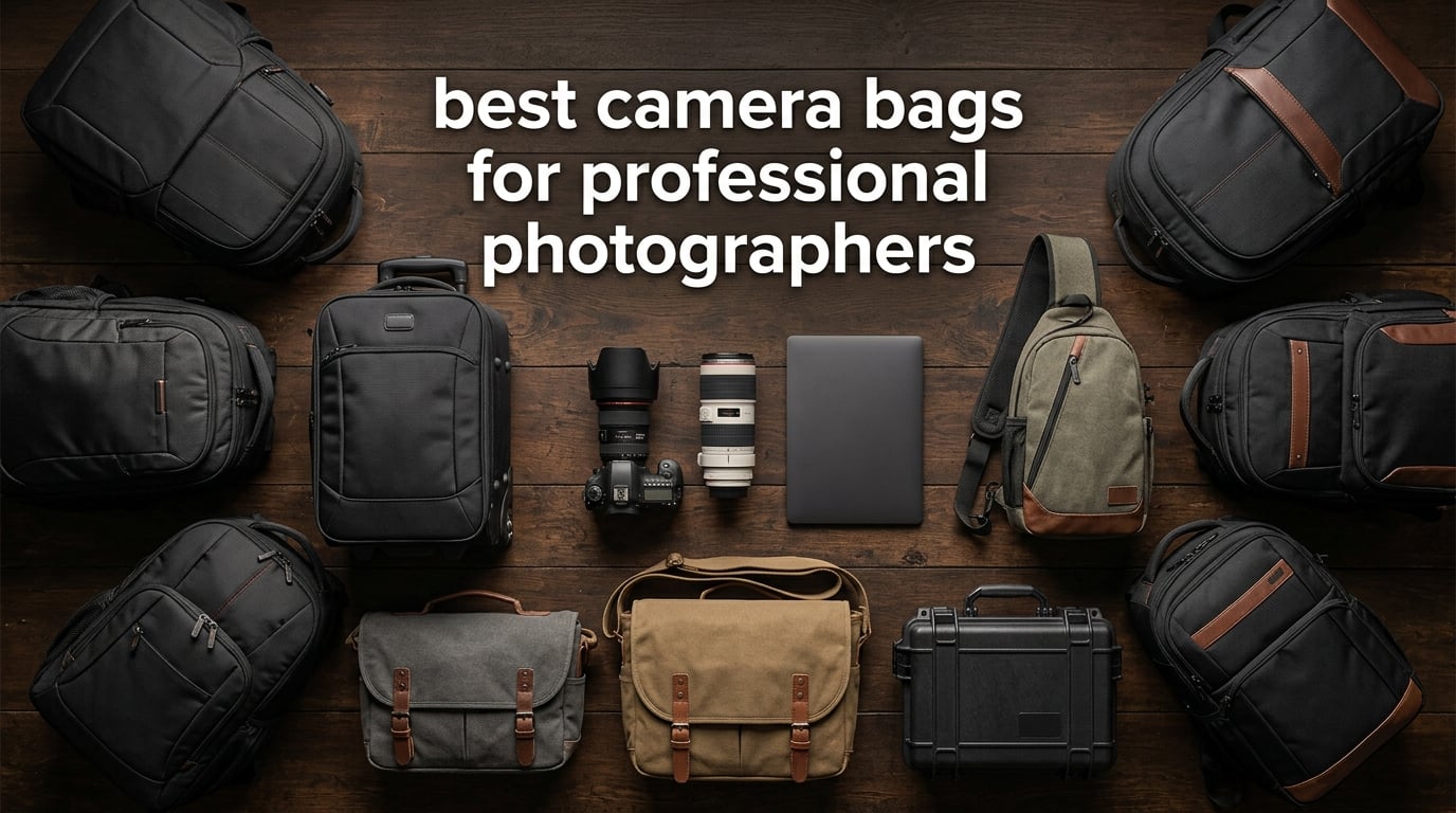 best camera bags for professional photographers