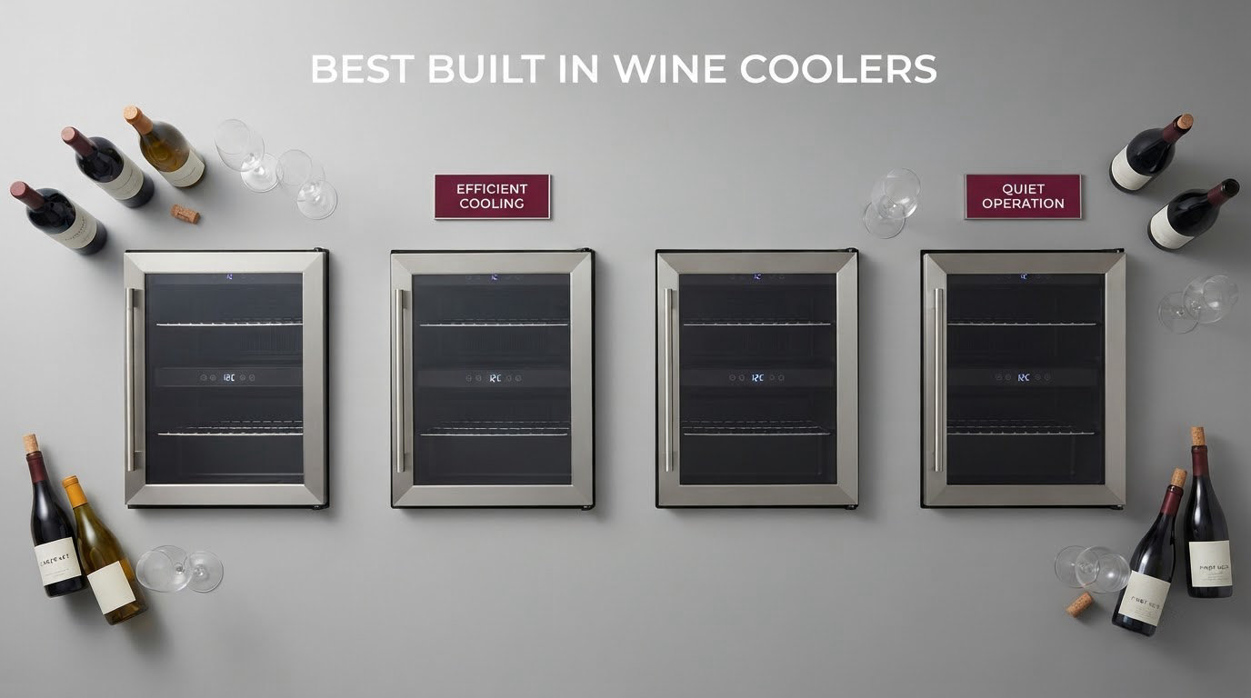 best built in wine coolers