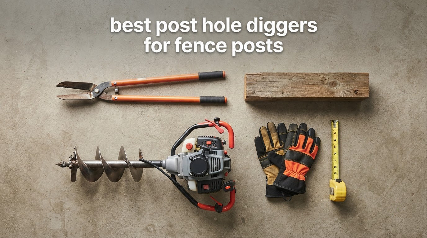 best post hole diggers for fence posts