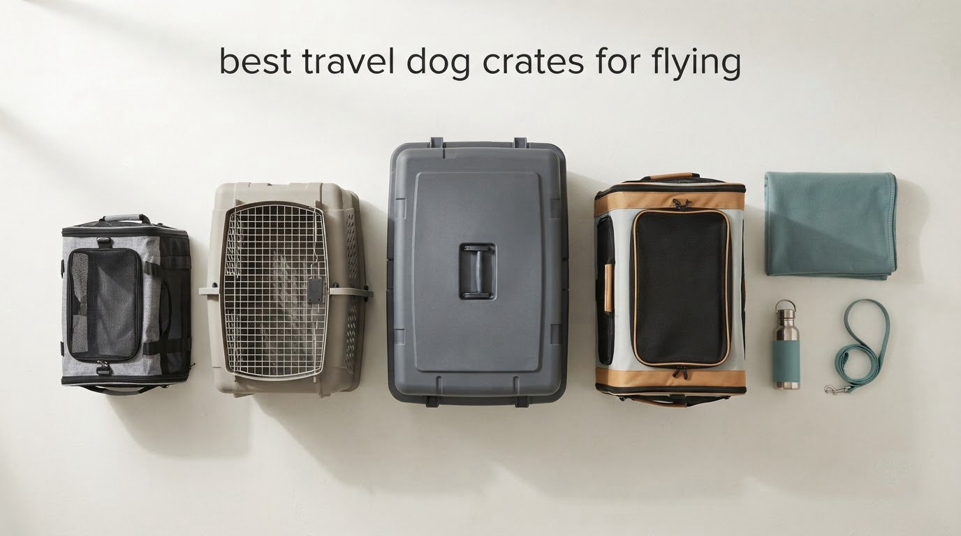 best travel dog crates for flying