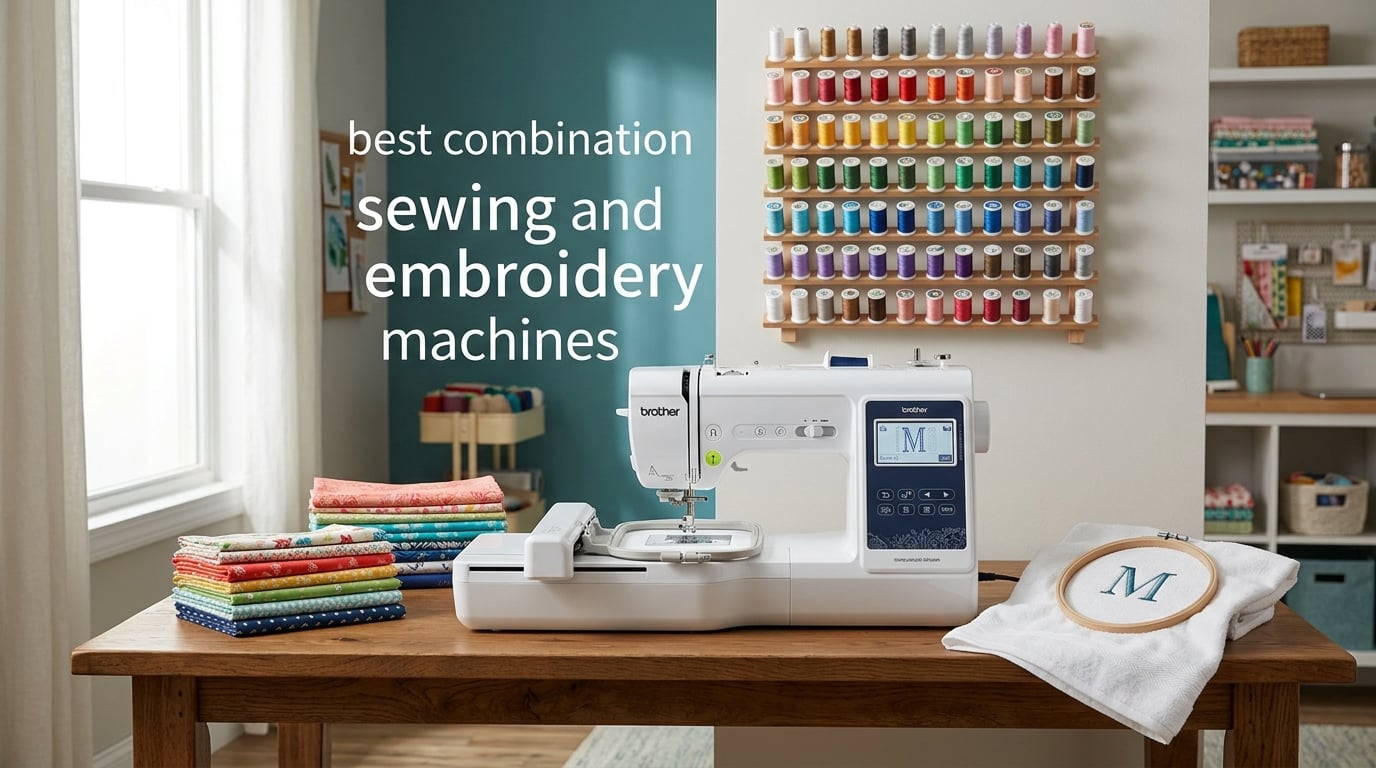 best combination sewing and embroidery machines