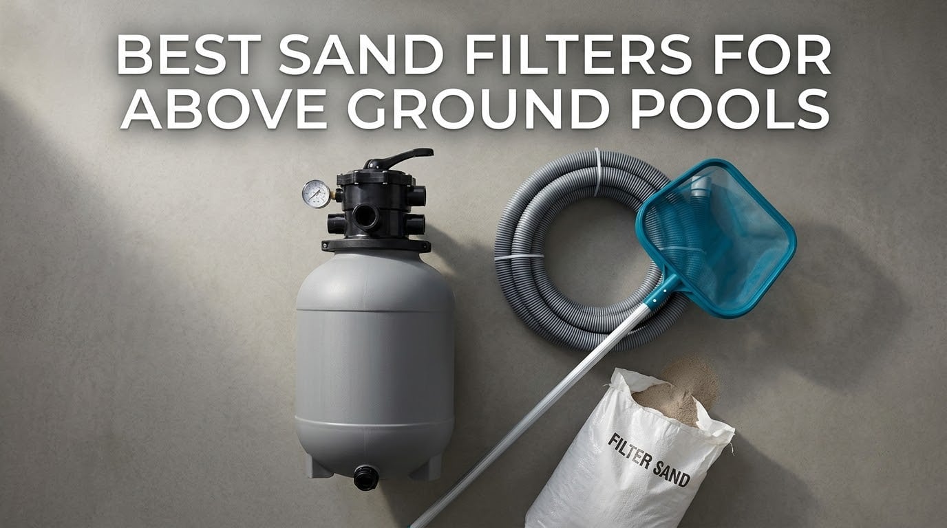 best sand filters for above ground pools