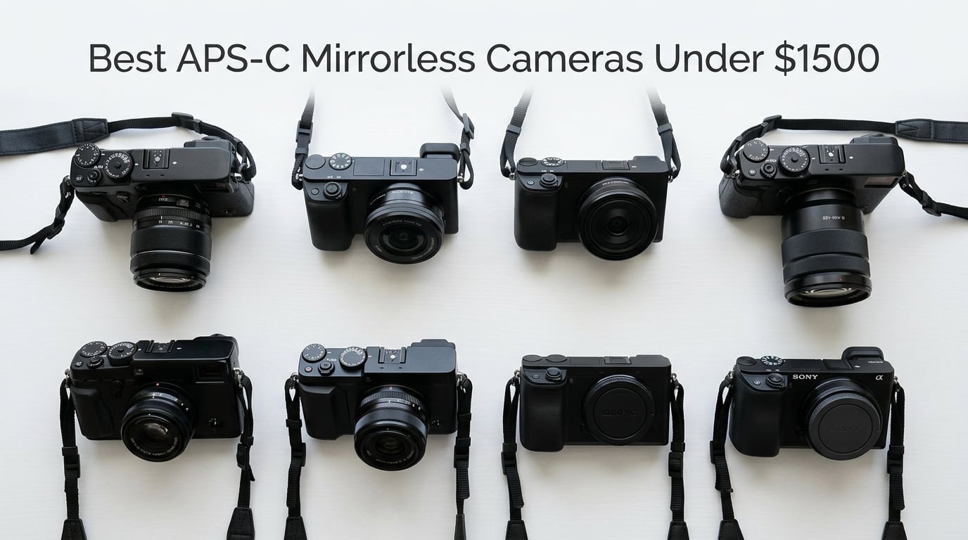 best aps c mirrorless cameras under $1500