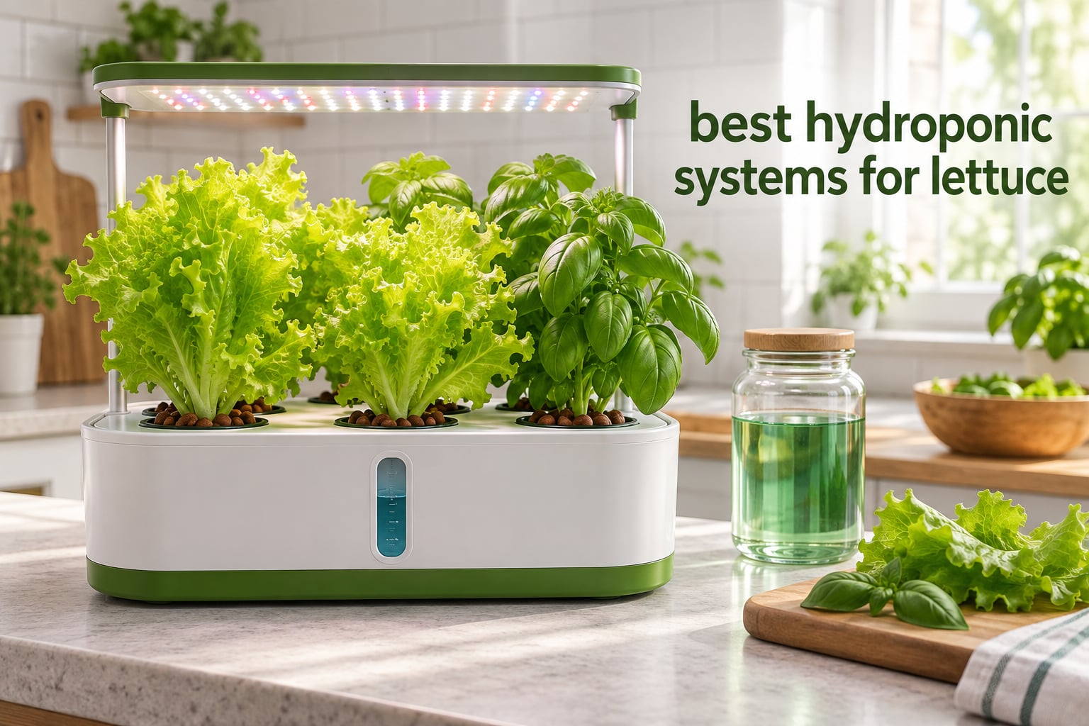 best hydroponic systems for lettuce
