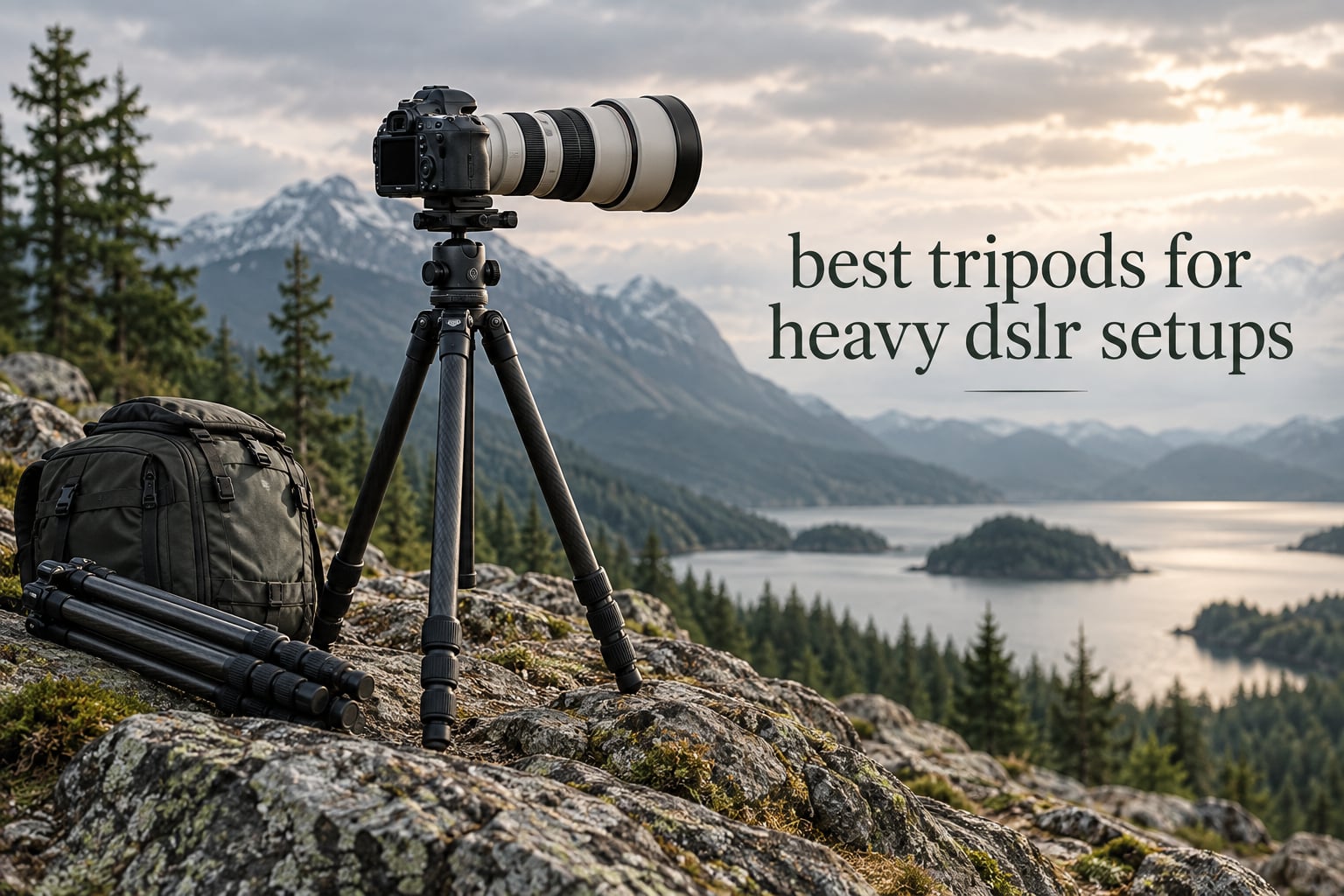 best tripods for heavy dslr setups