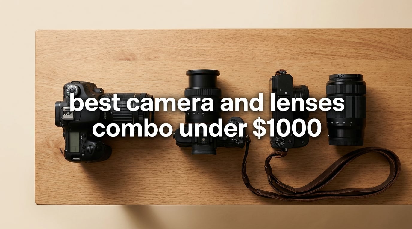 best camera and lenses combo under $1000
