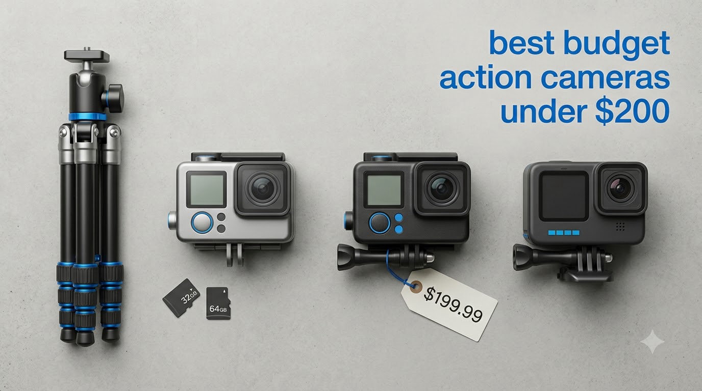 best budget action cameras under $200