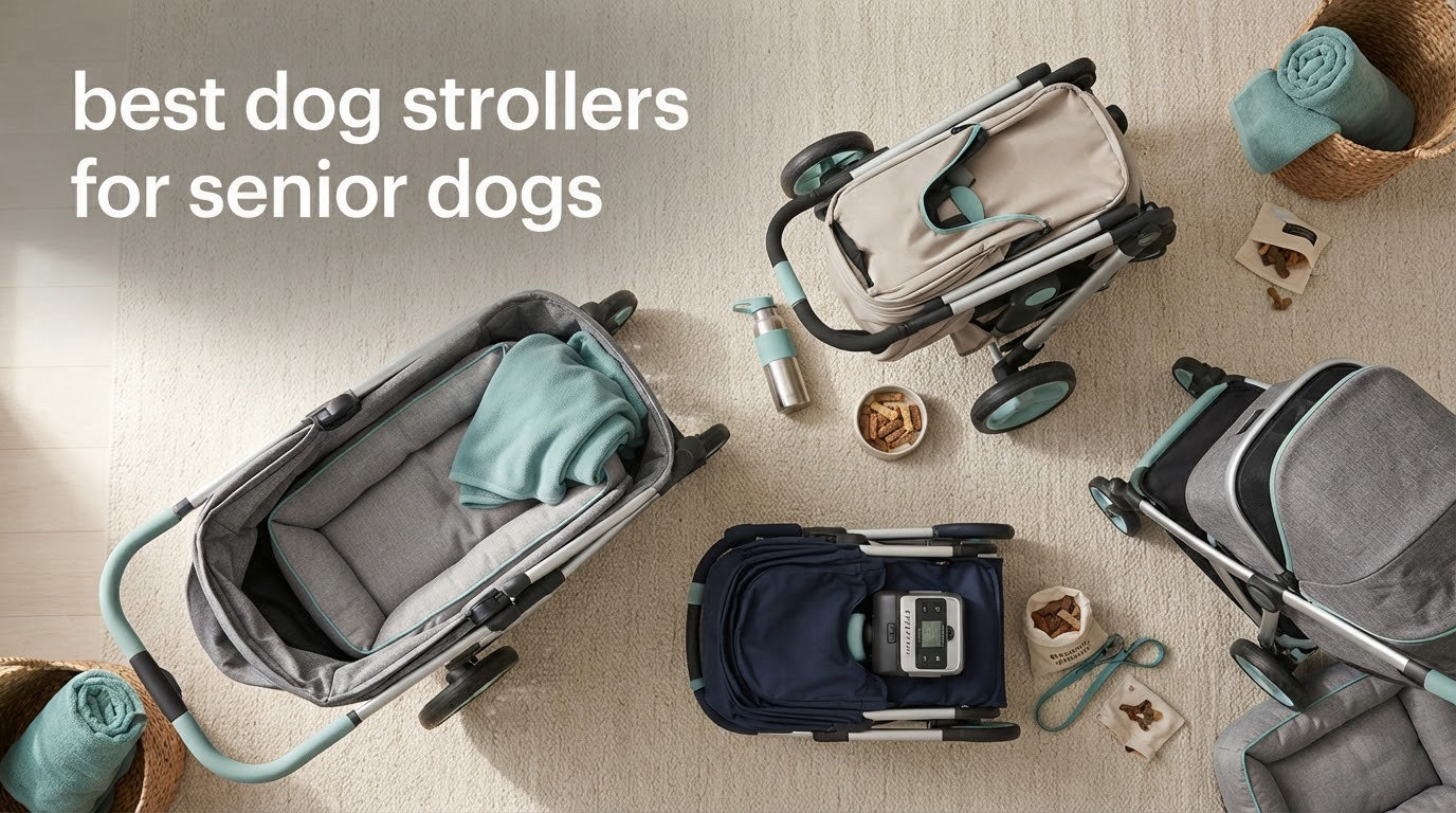 best dog strollers for senior dogs