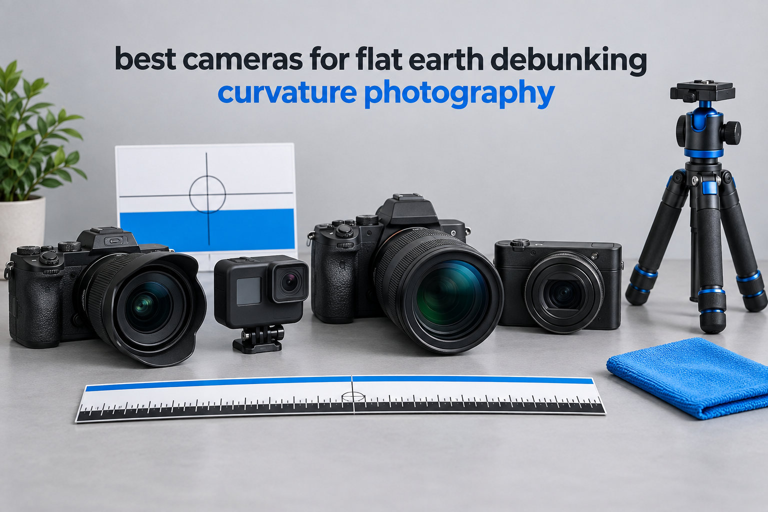 best cameras for flat earth debunking curvature photography
