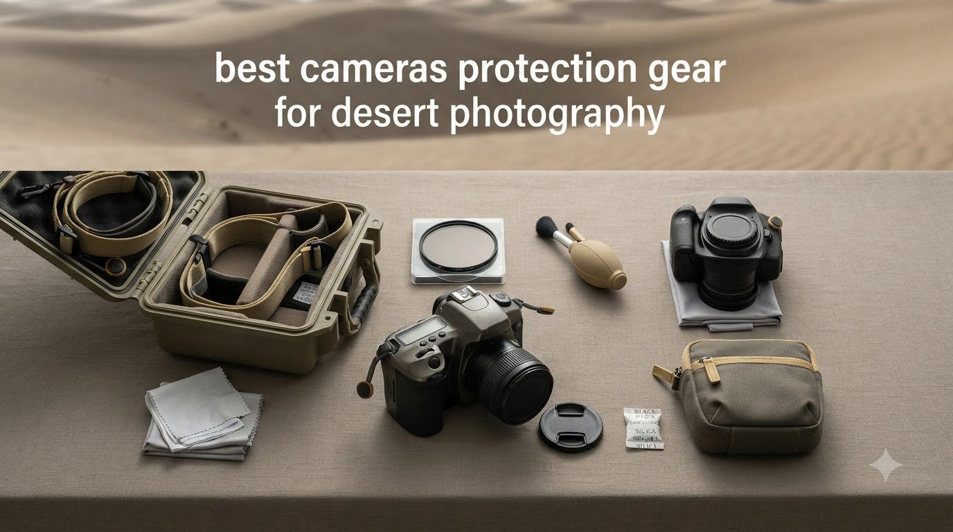 best cameras protection gear for desert photography